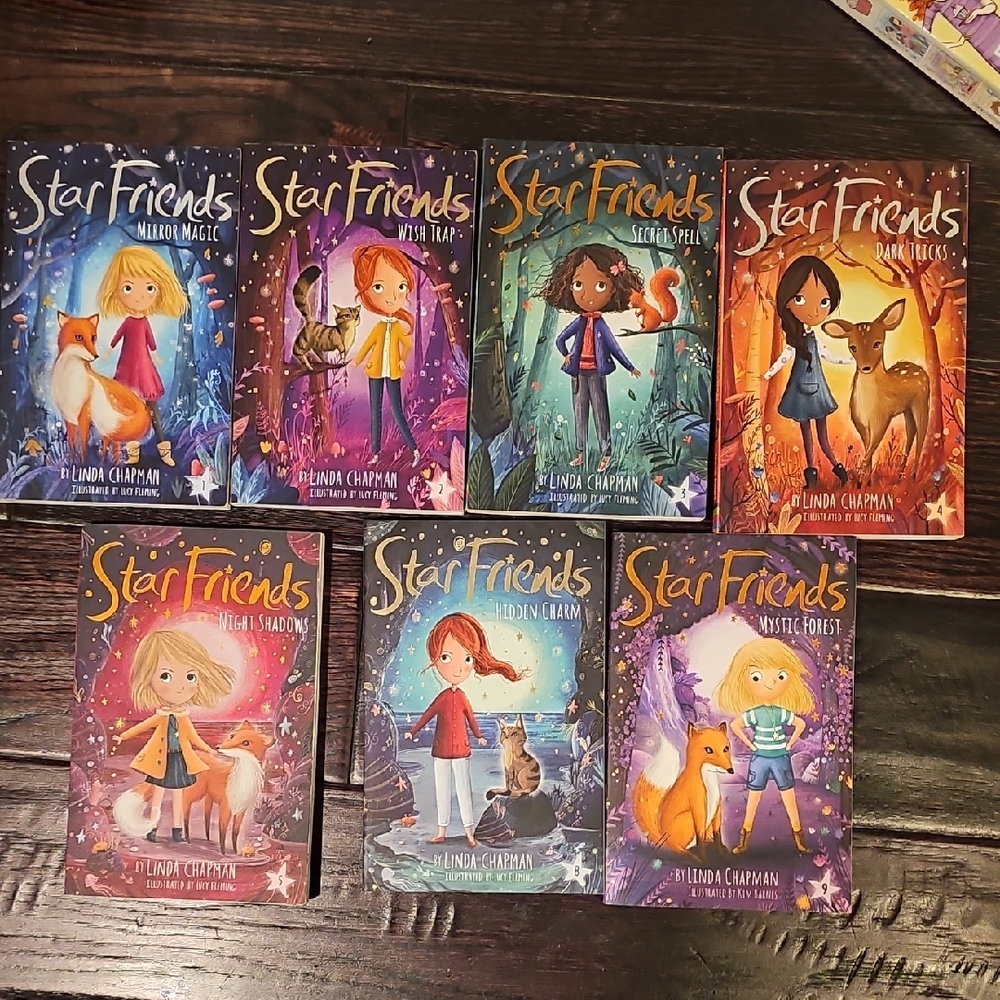 Star Friends Book Set Lot Of 7